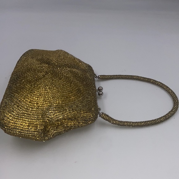 Vintage Gimbels Beaded Purse - Picture 5 of 11